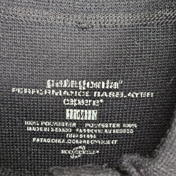 Patagonia Quarter Zip Pullover Performance Base Layer Women's Size M Lightweight - Picture 2 of 10